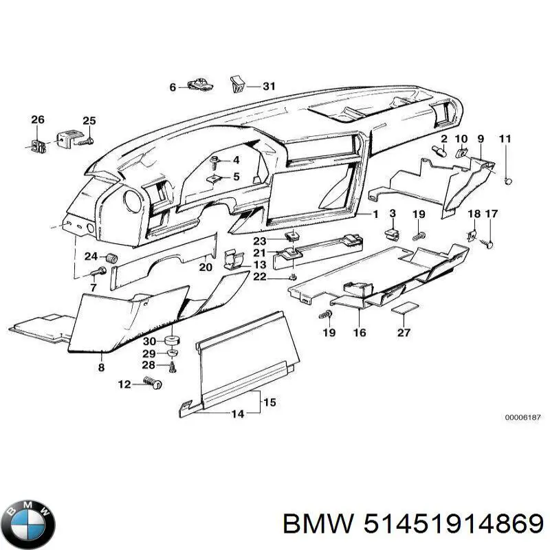 51451914869 BMW 