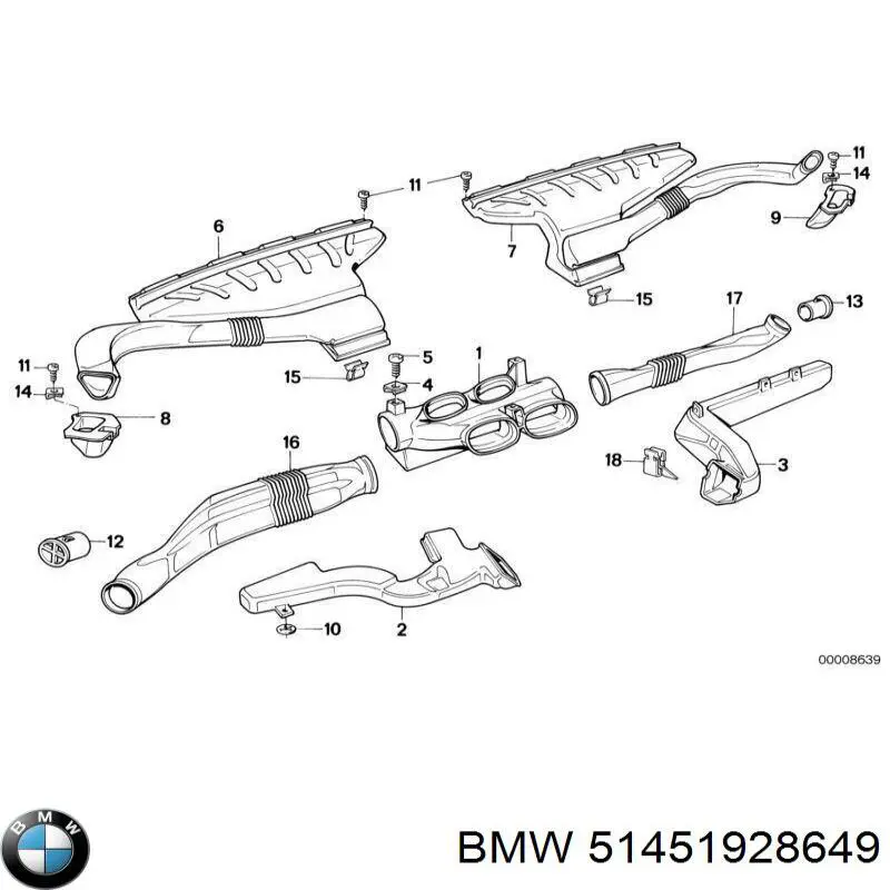  BMW 51451928649