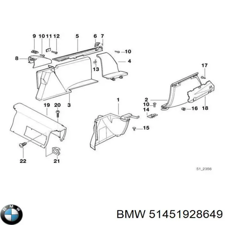 51451928649 BMW 