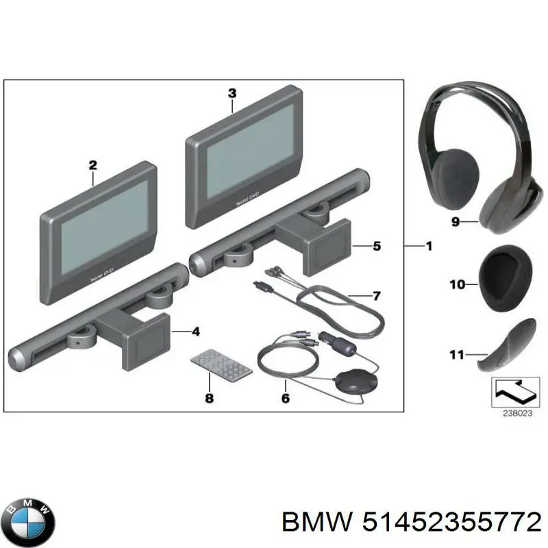  BMW 51452355772 ціна, від 74.27 USD