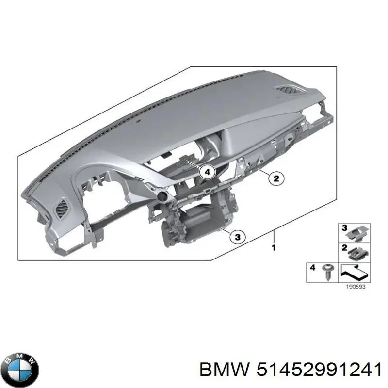 Торпедо BMW 51452991241 ціна, від 481.30 USD