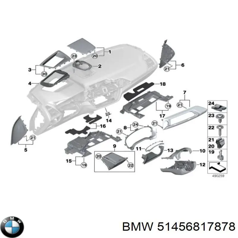 51456817878 BMW 