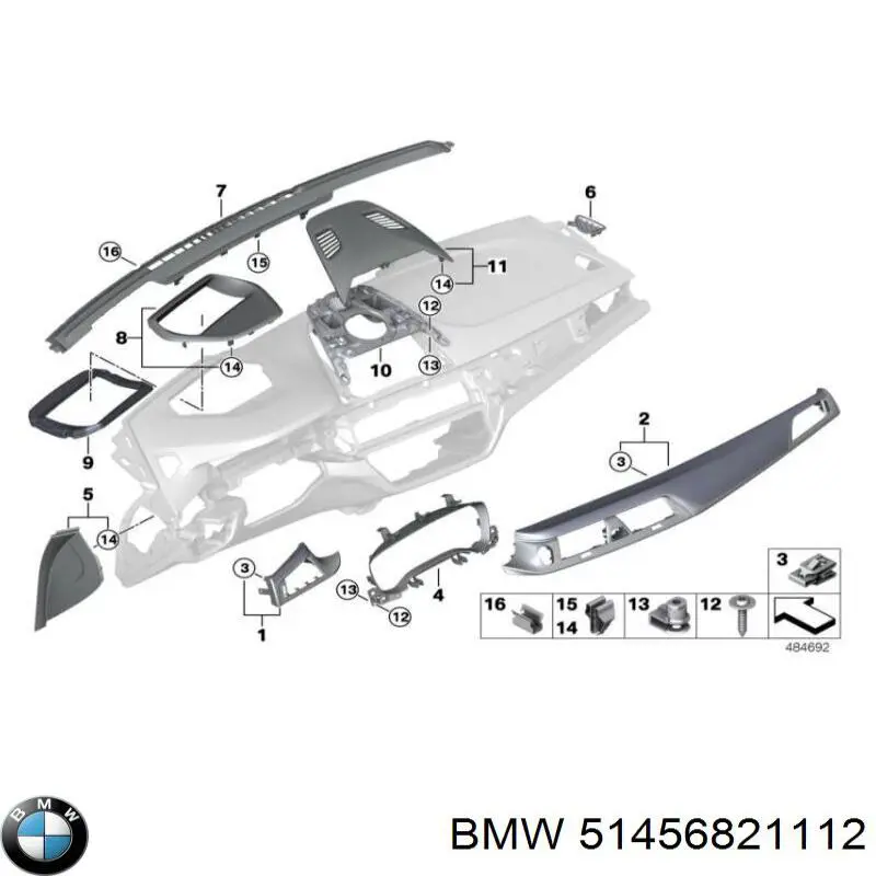  BMW 51456821112 ціна, від 24.07 USD