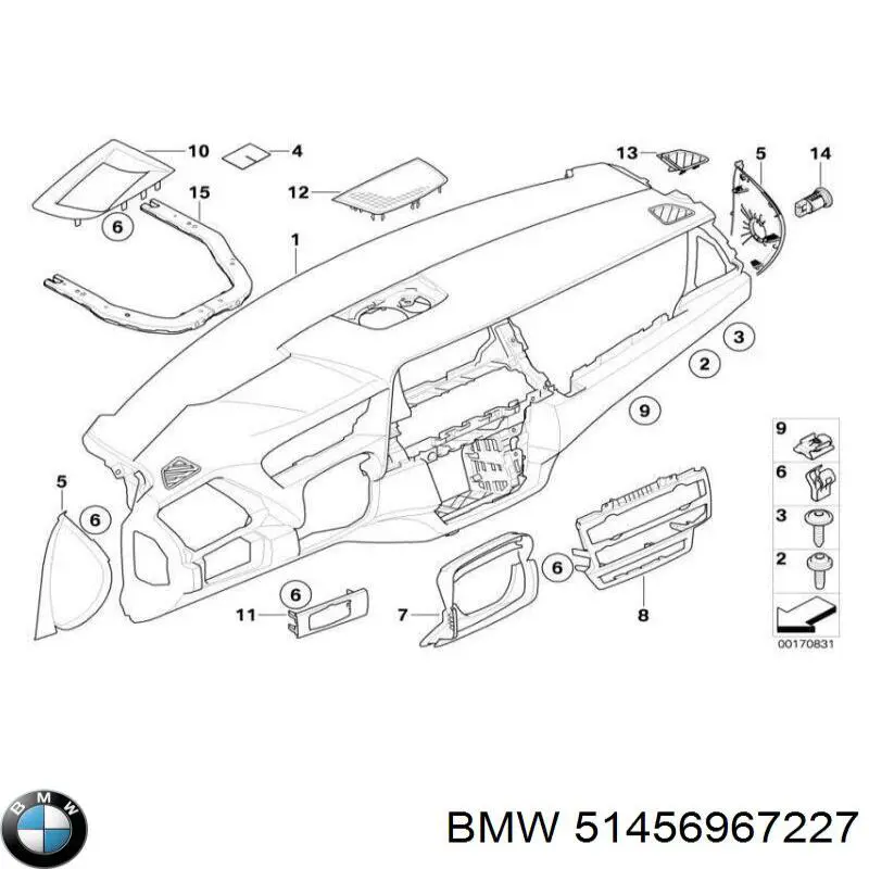  51456967227 BMW