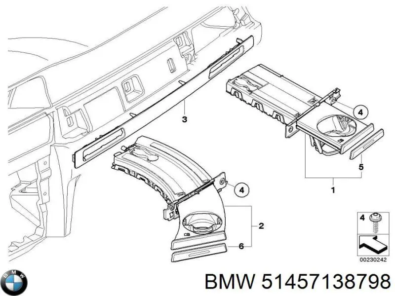  BMW 51457138798 ціна, від 60.79 USD