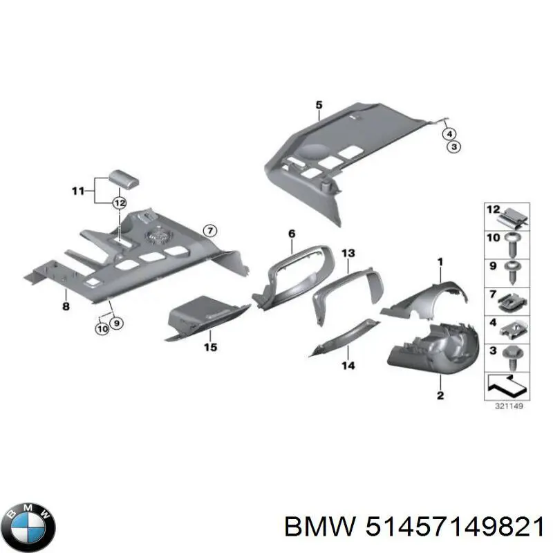 51457149821 BMW 