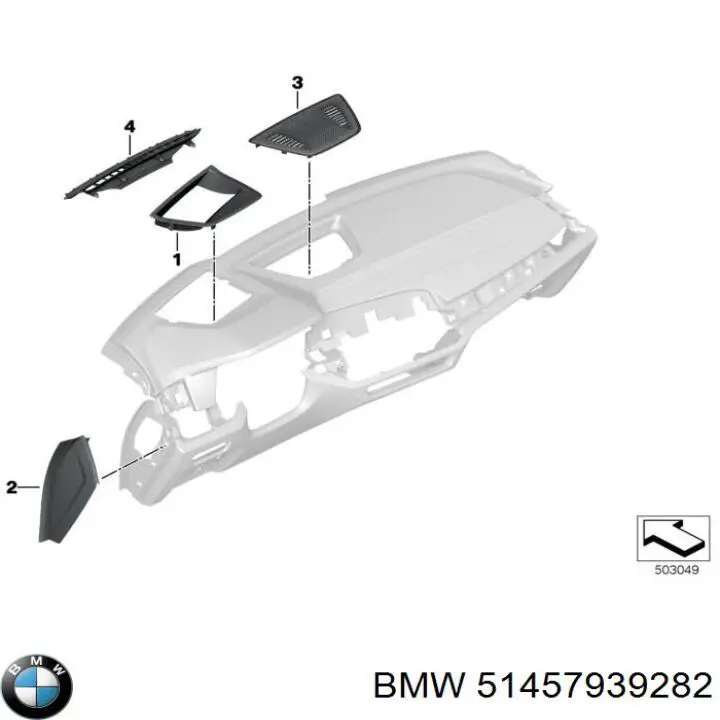 51457939282 BMW 