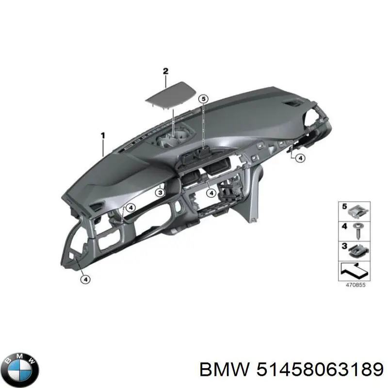  BMW 51458063189 ціна, від 380.06 USD