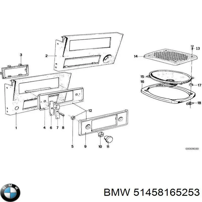 Купити 51458165253 BMW 