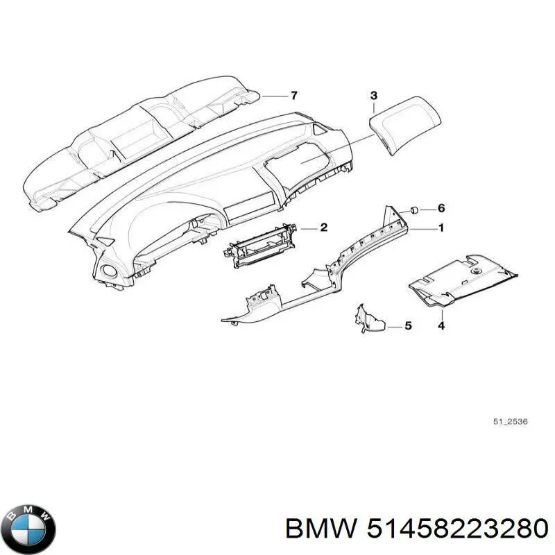  BMW 51458223280 ціна, від 12.67 USD
