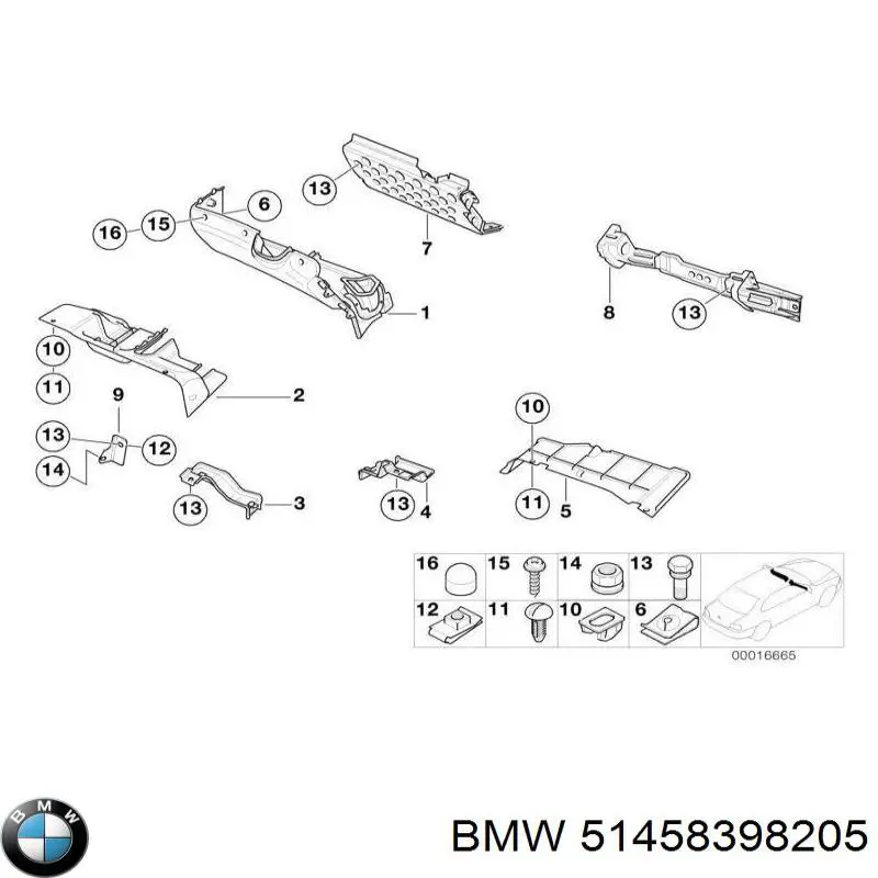  BMW 51458397591 ціна, від 39.47 USD