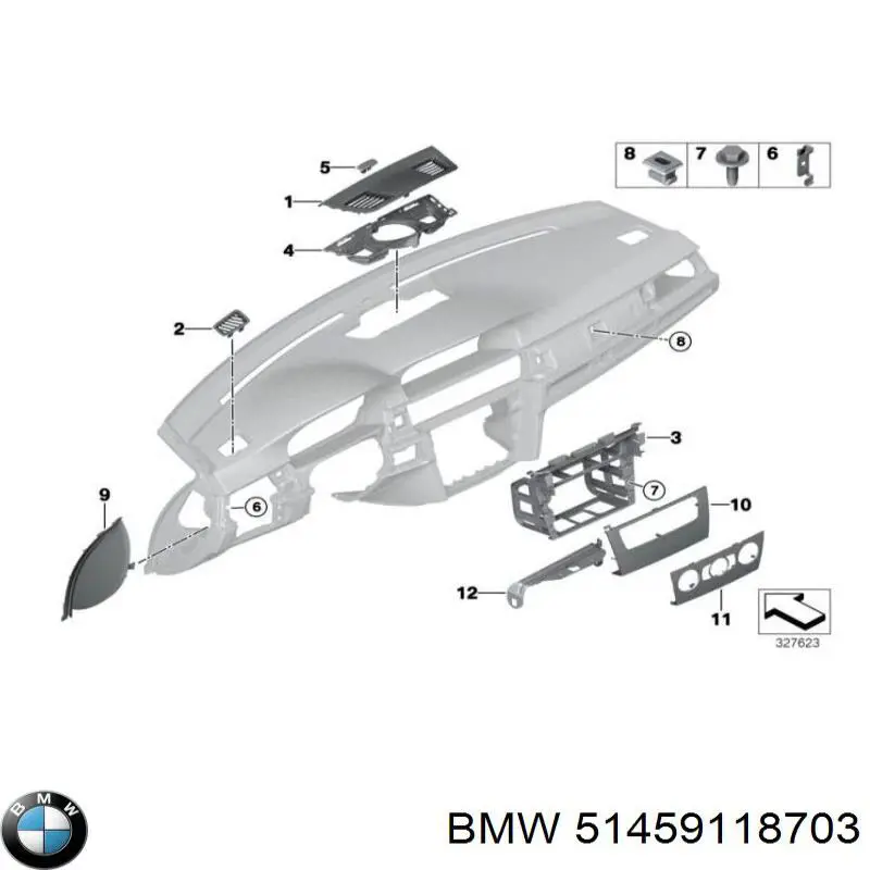  BMW 51459118703 ціна, від 33.02 USD
