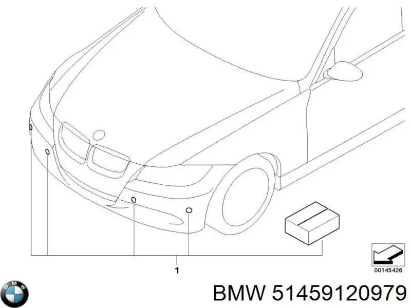 Облицювання радіатора BMW 51459120979 ціна, від 25.34 USD