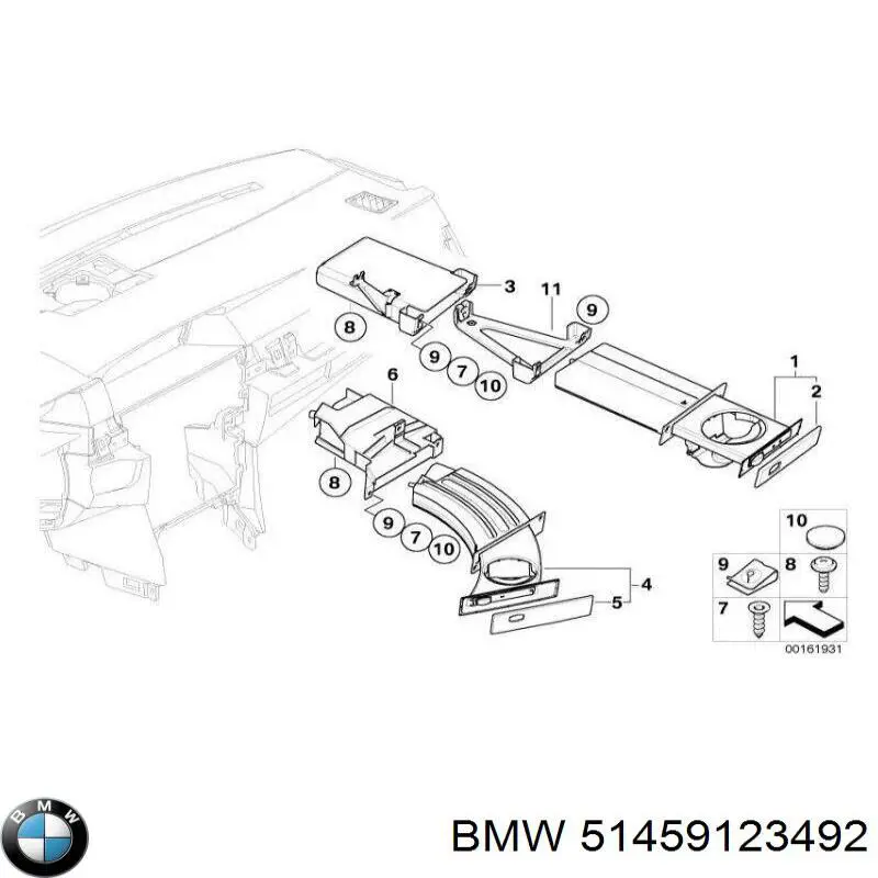  BMW 51457063411 ціна, від 14.12 USD