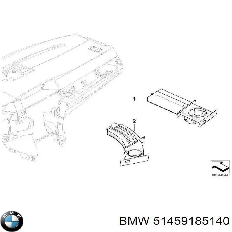 Купити 51459185140 BMW 