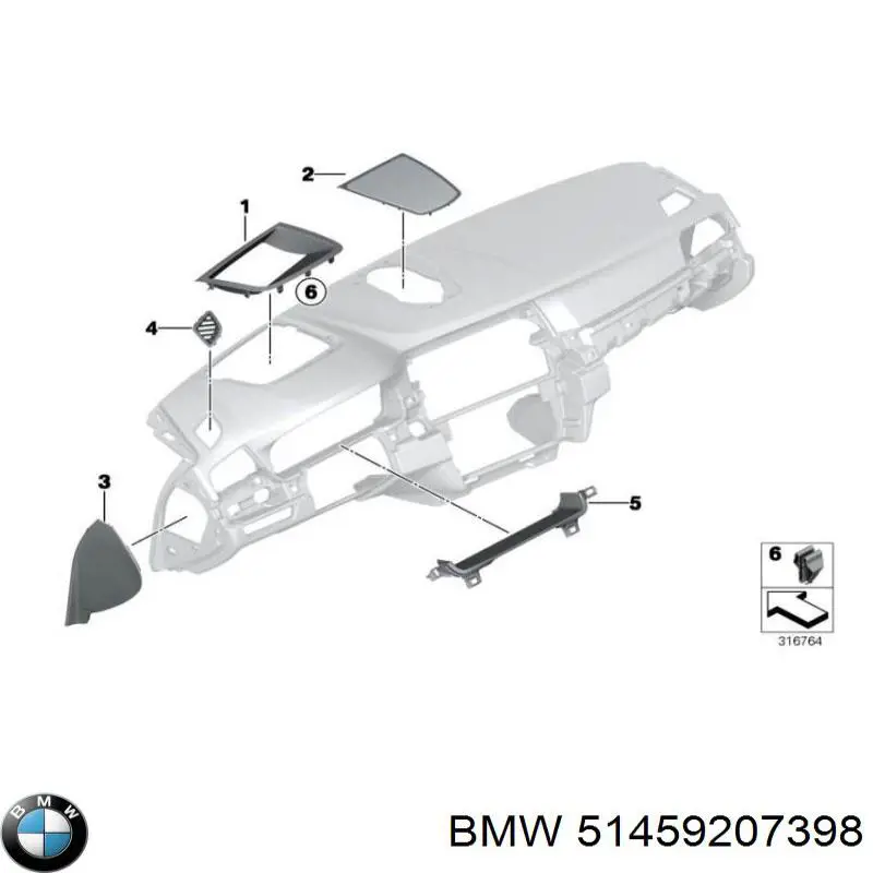 51459207398 BMW 