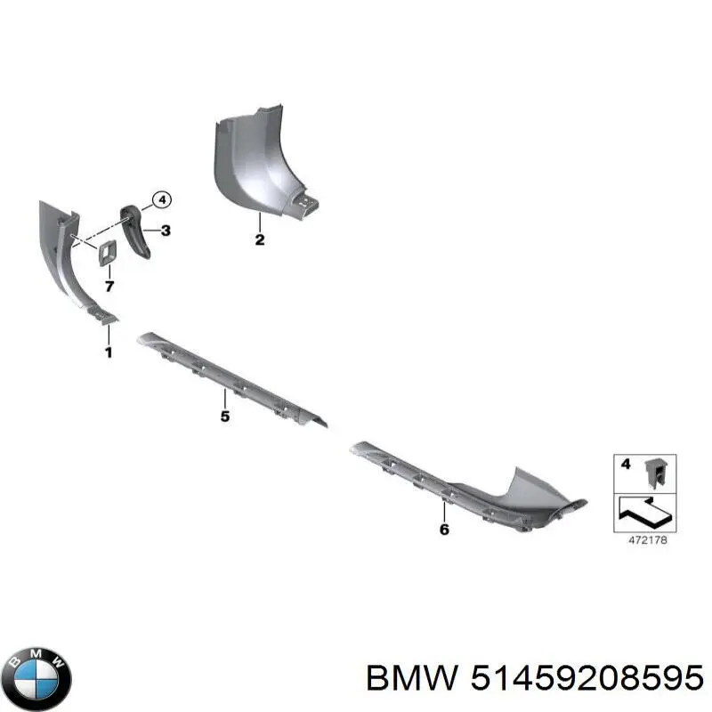  BMW 51459208595