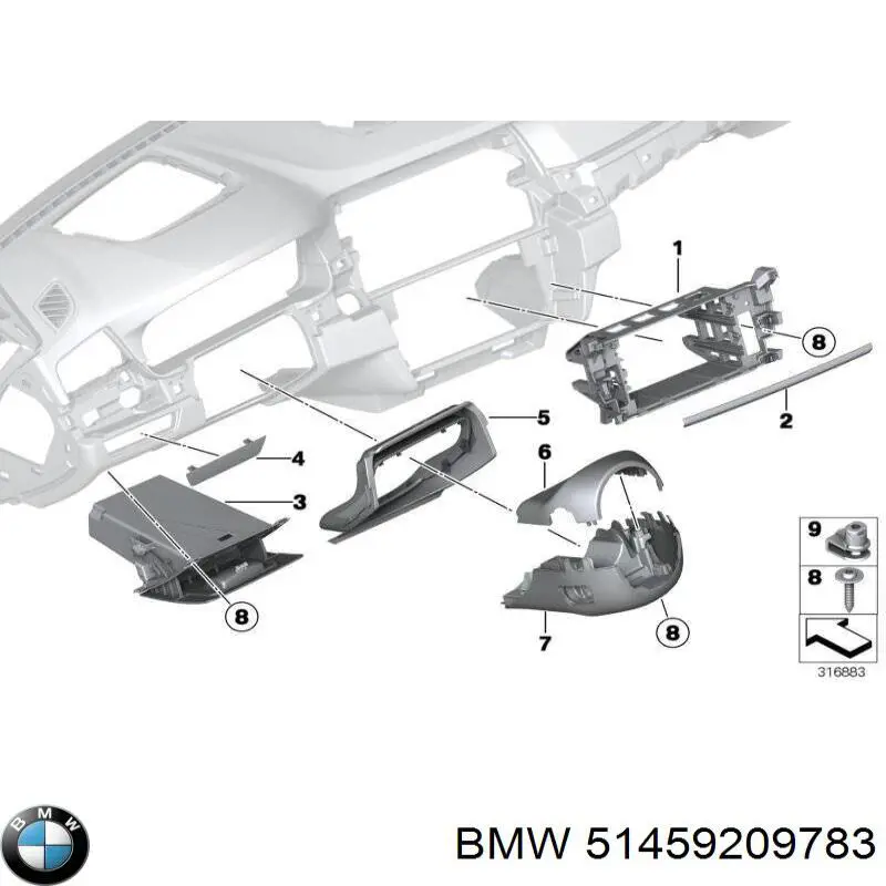 51459209783 BMW 