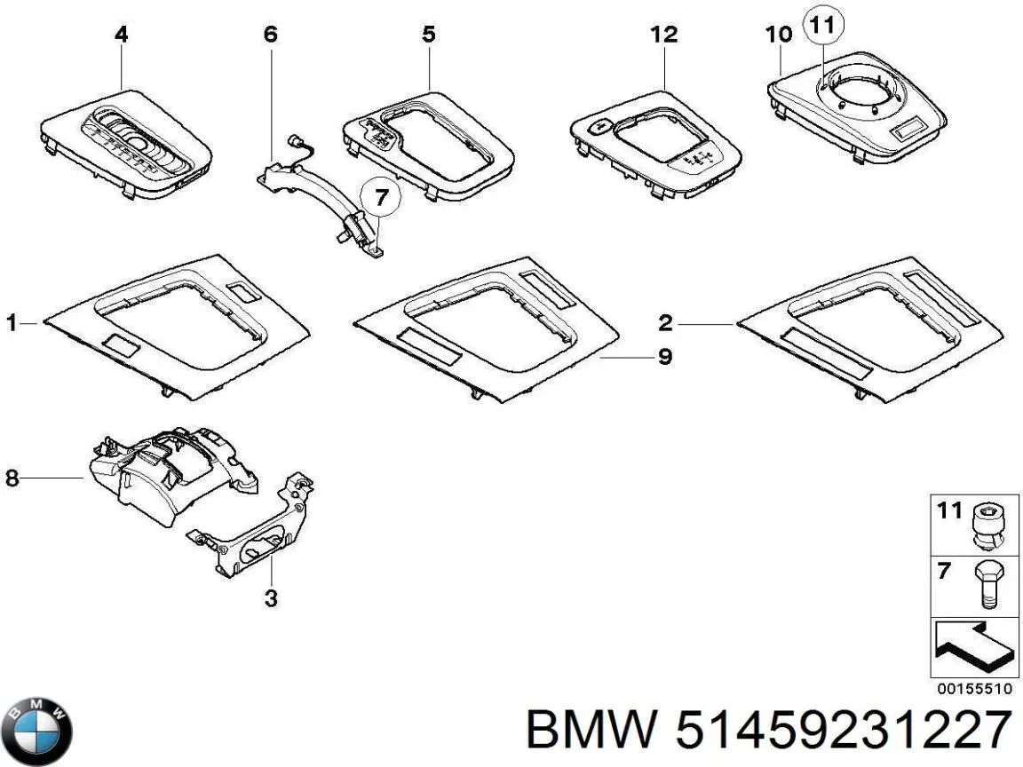 Купити 51459231227 BMW 