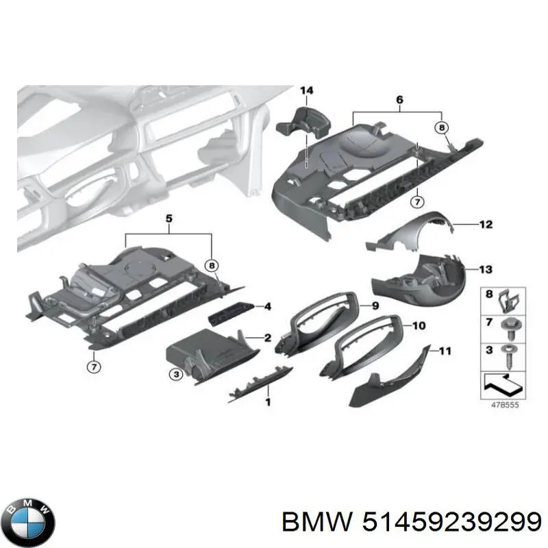  51459239299 BMW