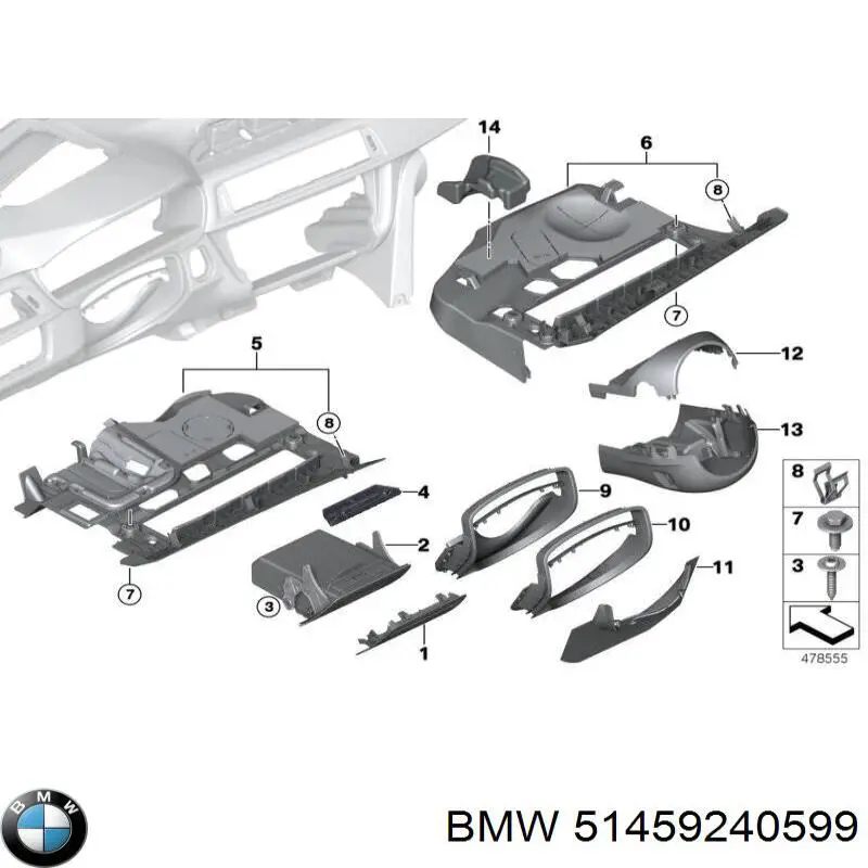 51459240599 BMW 