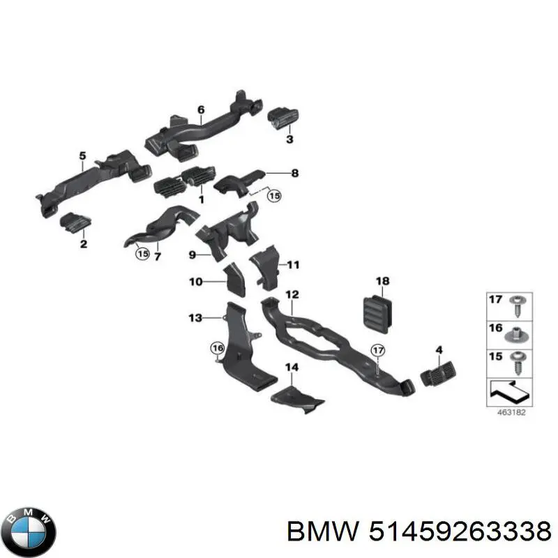  BMW 51459263338 ціна, від 5.70 USD