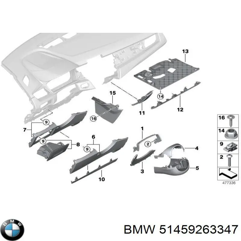  51456843858 BMW