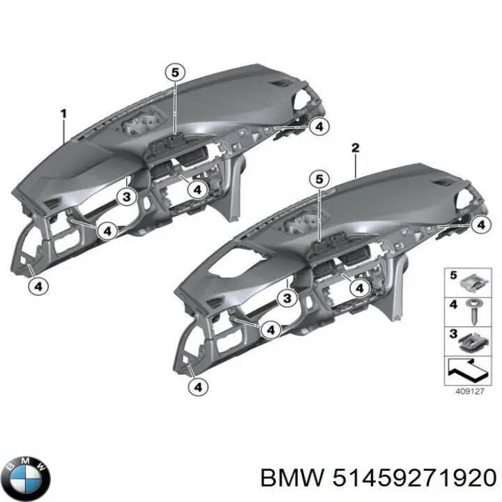 51459271920 BMW Передня панель