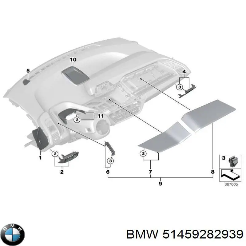 51459282939 BMW 