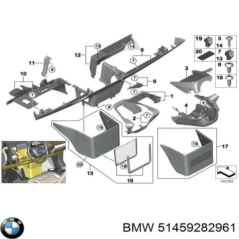 51459282961 BMW 