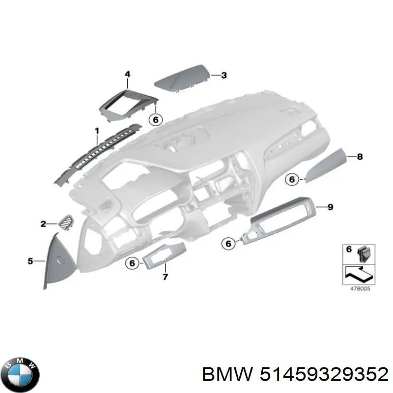 51459329352 BMW 