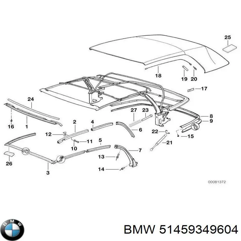 51459349604 BMW Приладова панель