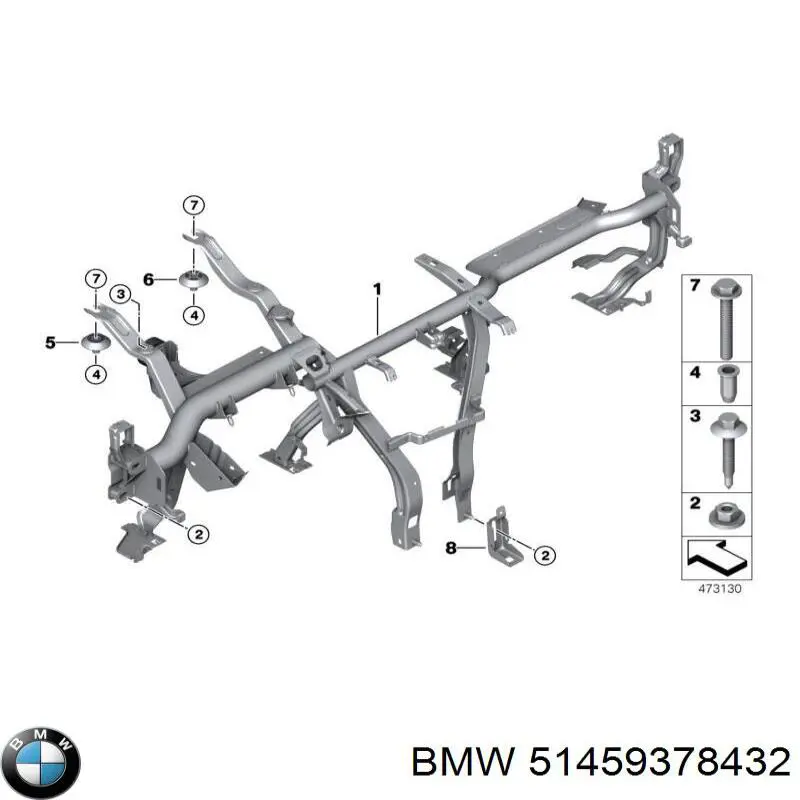  BMW 51459378432 ціна, від 38.00 USD