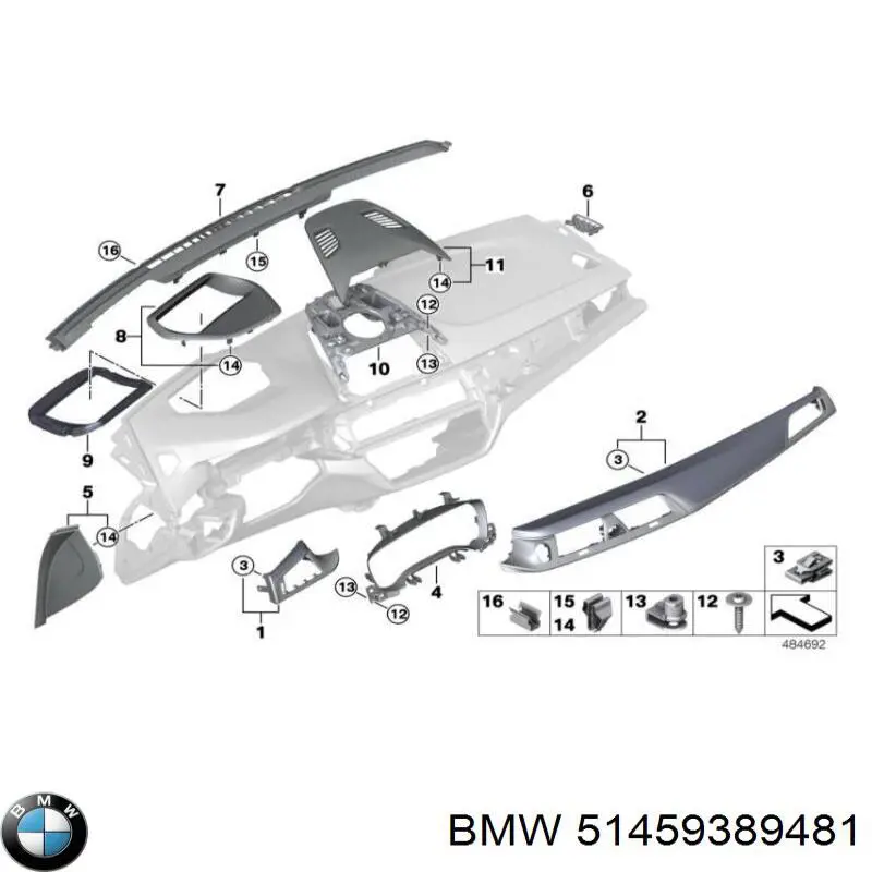  BMW 51459389481 ціна, від 100.78 USD