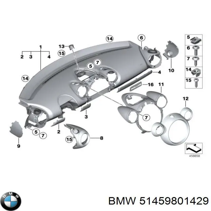 51459801429 BMW 