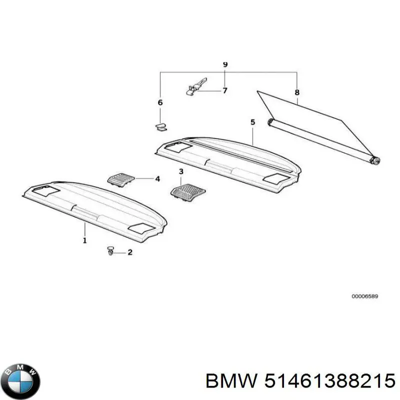 Купити 51461388215 BMW 