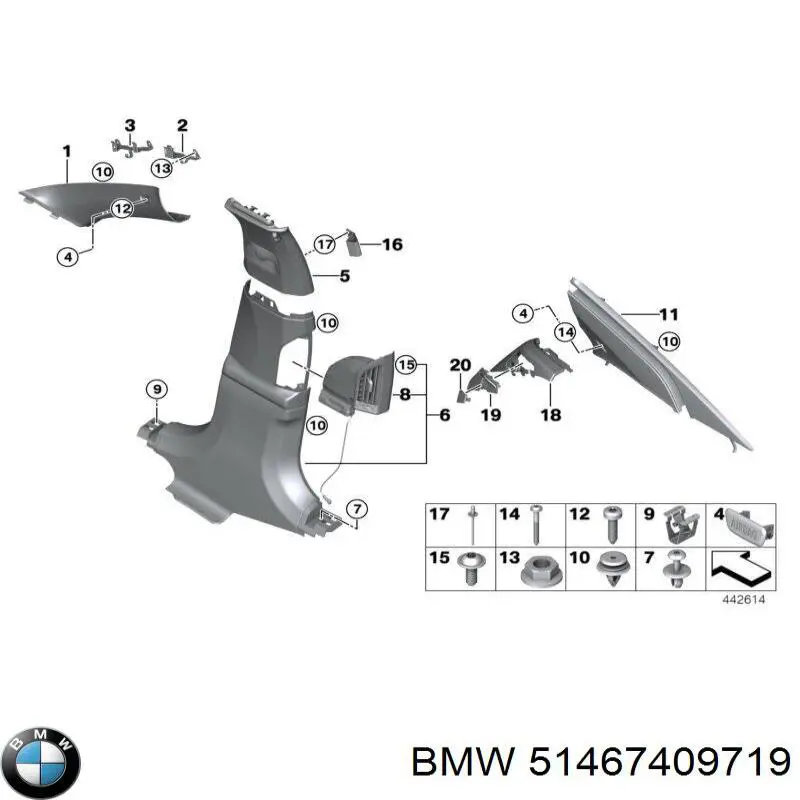 51467409719 BMW 