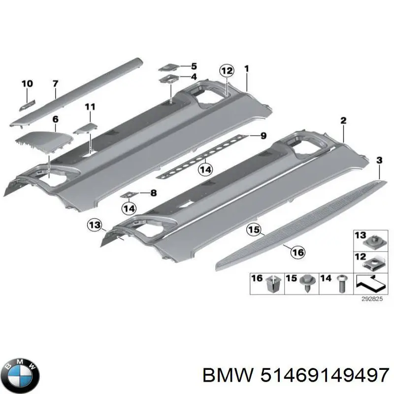 Купити 51469149497 BMW 