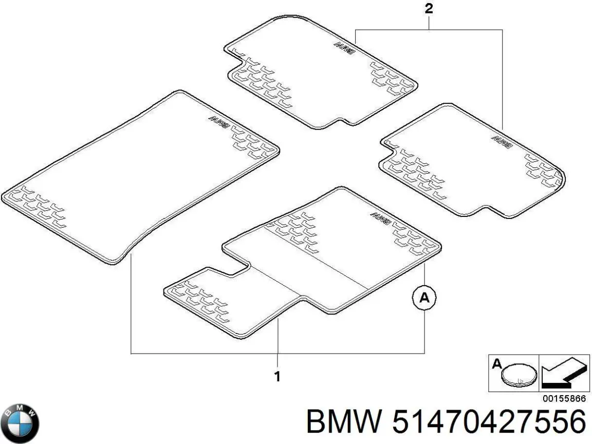 Купити 51470427556 BMW 