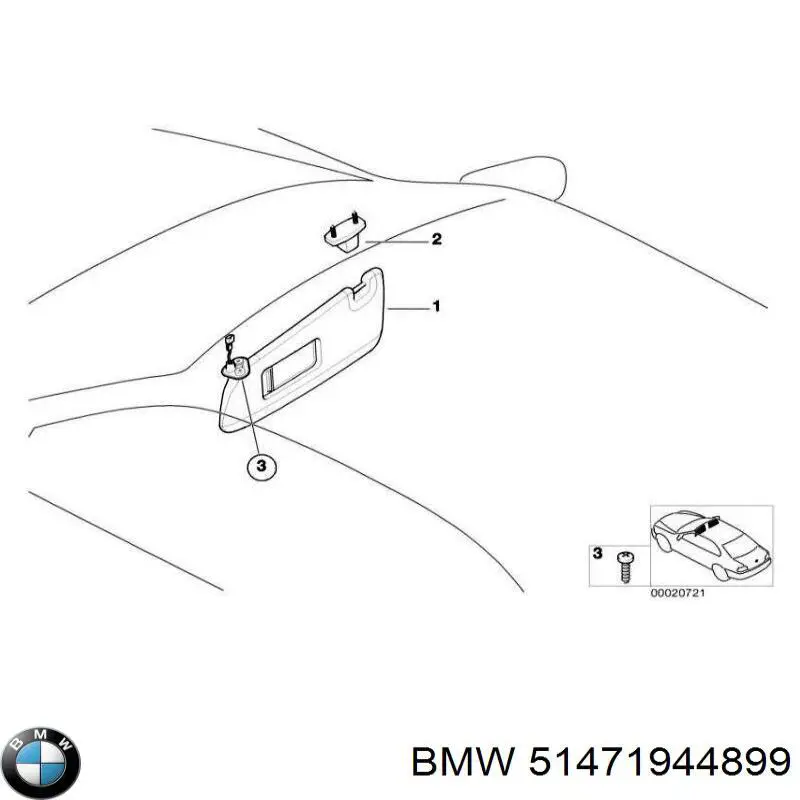  BMW 51471944899 ціна, від 16.63 USD