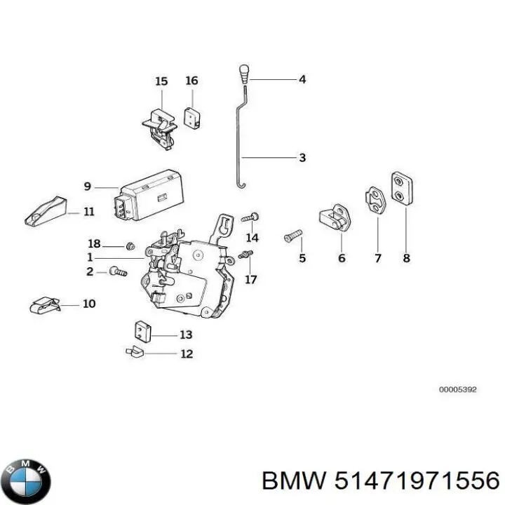 Купити 51471971556 BMW 