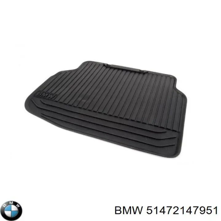 Килимок задній, комплект 2 шт. BMW 51472409276 ціна, від 61.63 USD