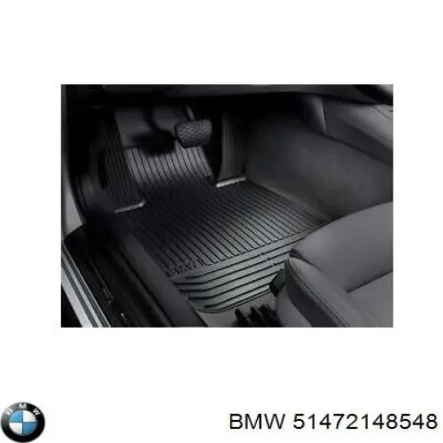 Купити 51472148548 BMW Килимки в салон передні