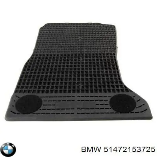 Килимок передній, комплект 2 шт. 51472153725 BMW
