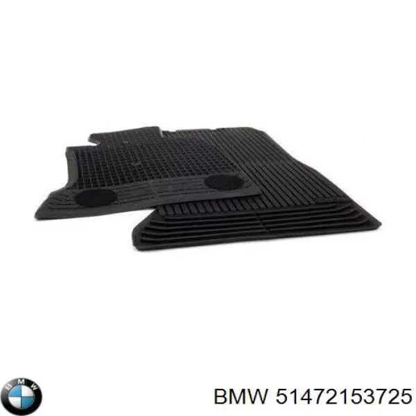 51472153725 BMW килимок передній, комплект 2 шт.