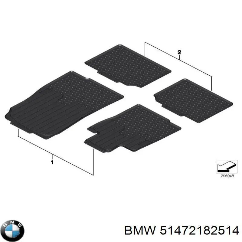 51472182514 BMW 