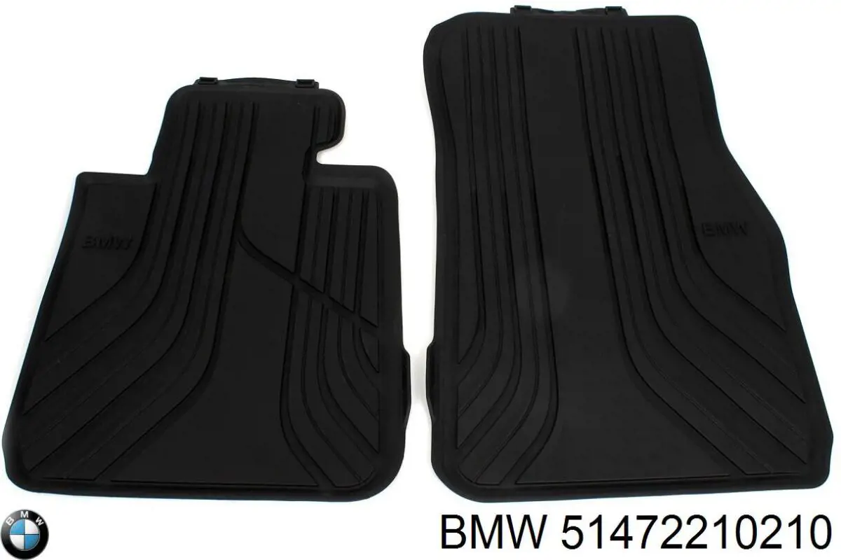 Килимок задній, комплект 2 шт. BMW 51472210210 ціна, від 74.18 USD