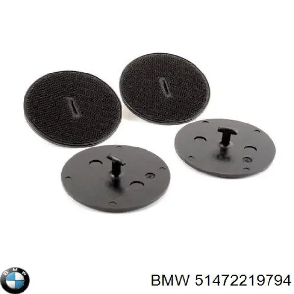 Килимок передній, комплект 2 шт. BMW 51472219794 ціна, від 115.18 USD
