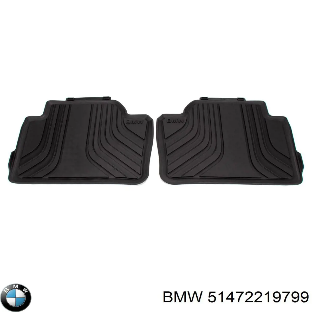 51472219799 BMW килимок передній, комплект 2 шт.