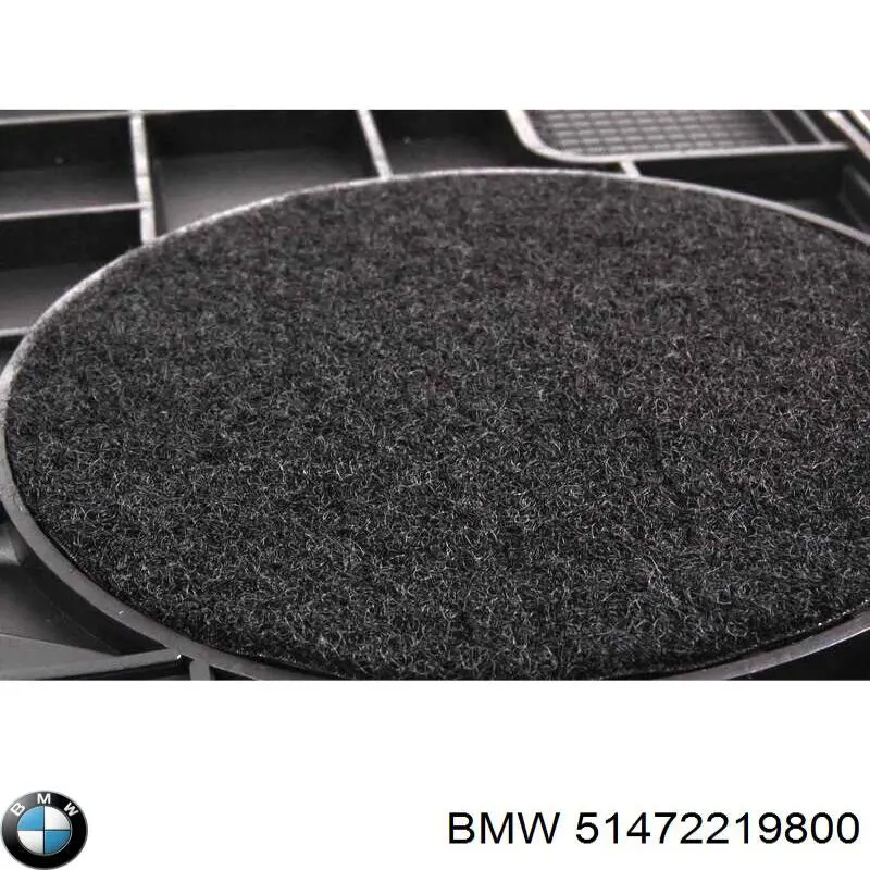 Килимок передній, комплект 2 шт. BMW 51472219800 ціна, від 110.69 USD